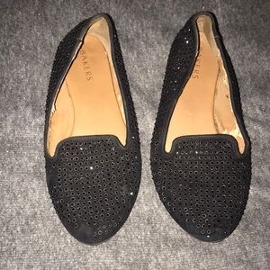 Black Bling Flat